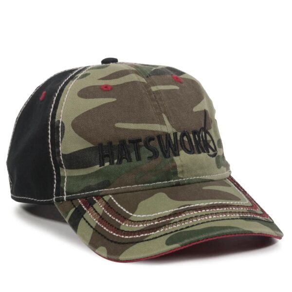 Fashion Camo Twill W/Flag Thumbnail