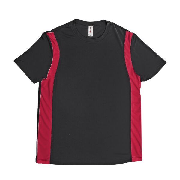 AJ826 Men's Weekend Colorblock Tee Thumbnail