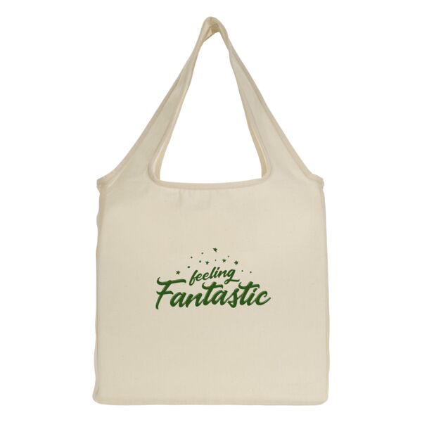 Foldable Cotton Tote Bag Thumbnail