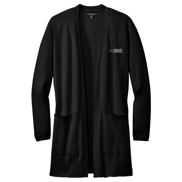   - Women's Open Front Cardigan Sweater Thumbnail