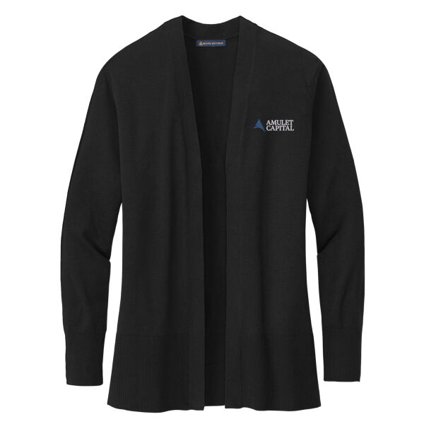   - Women's Cotton Stretch Long Cardigan Sweater Thumbnail