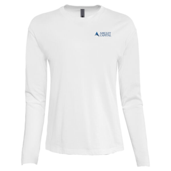   - Women's Cotton Relaxed Long Sleeve T-Shirt Thumbnail