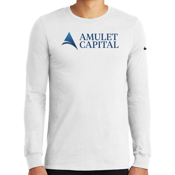   - Dri FIT Cotton/Poly Long Sleeve Tee Thumbnail