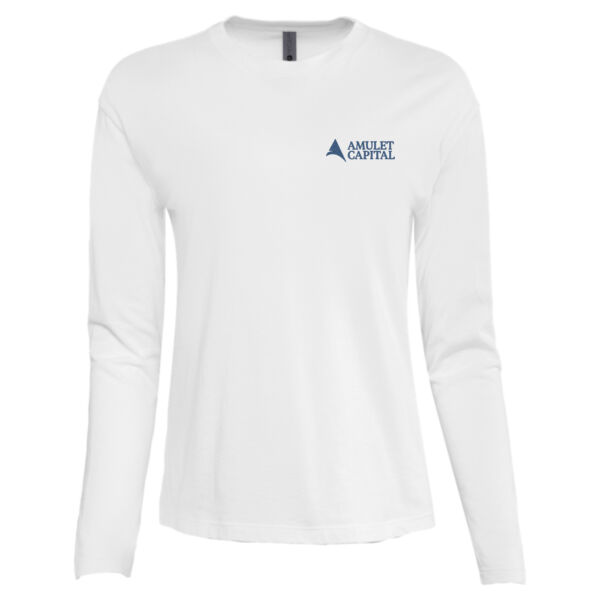   - Women's Cotton Relaxed Long Sleeve T-Shirt Thumbnail