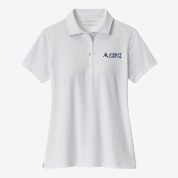   -  Women's Short Sleeve Button Polo Thumbnail