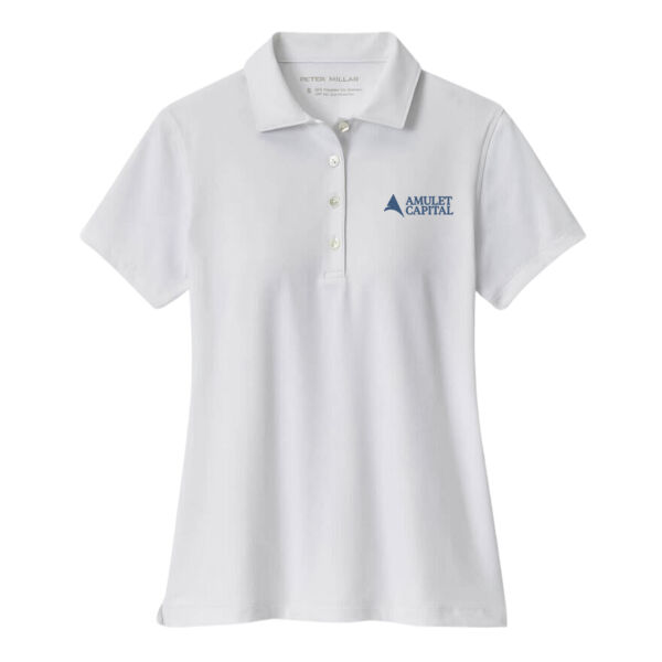   -  Women's Short Sleeve Button Polo Thumbnail