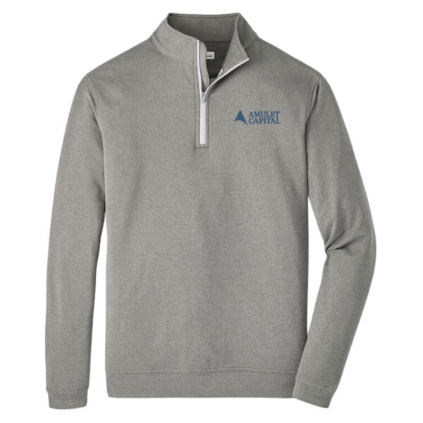   - Perth Melange Performance Quarter Zip  Thumbnail
