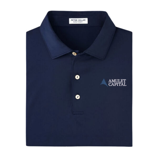   - Solid Performance Jersey Polo Thumbnail