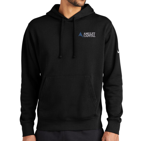   - Club Fleece Sleeve Swoosh Pullover Hoodie Thumbnail