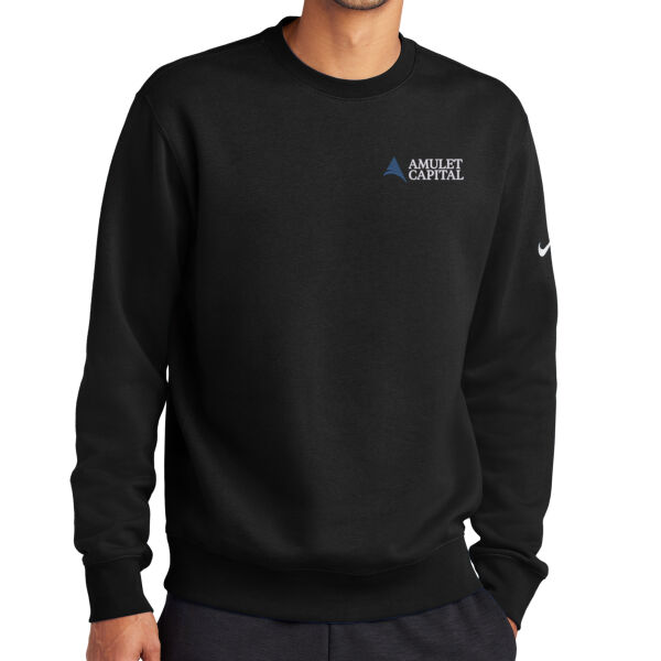   - Club Fleece Sleeve Swoosh Crew Thumbnail